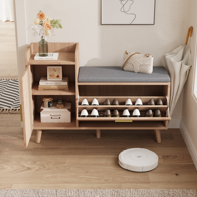 6 Pair Shoe Storage Cabinet