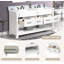 Farmington 60" Double Vanity With Premium Carrara Natural Marble Top, 2 Colours, Pre Assembled-957641602