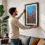 Wildflower Meadow Boho - Framed Print-2052057342-2052057312