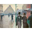 Paris Street With Rainy Day by Gustave Caillebotte - No Frame Painting-1331834017