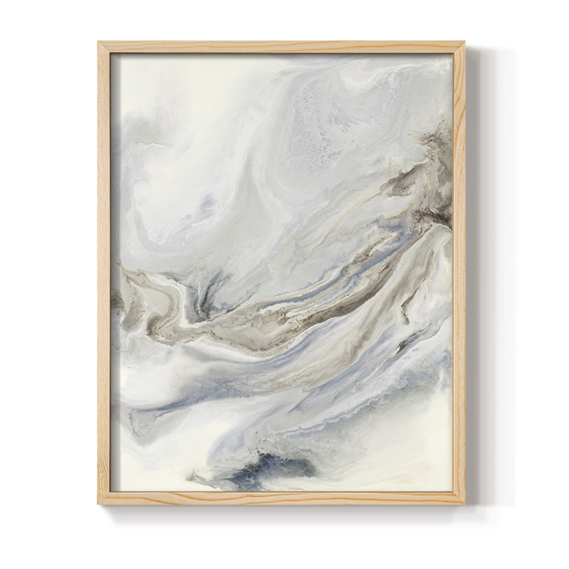 Ephemere Framed Print Framed Print - Solid Wood, Naturel, H 21 po x l 17 po