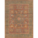 Mamluk Wool Oriental Area Rug