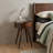 22" Chestnut Solid Wood One Drawer Nightstand