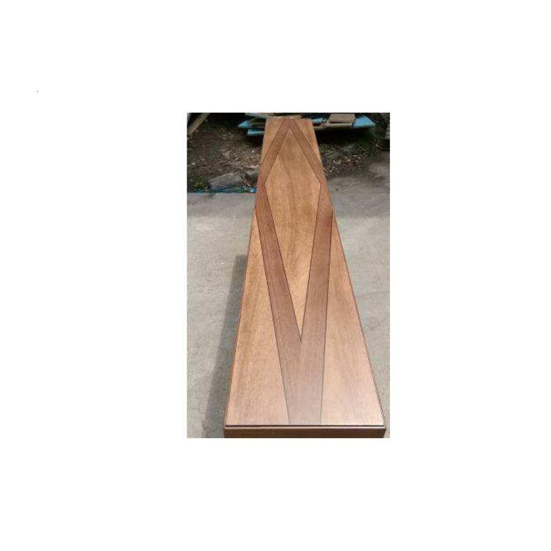 Chandler 84'' Black and Brown Wood Console Table