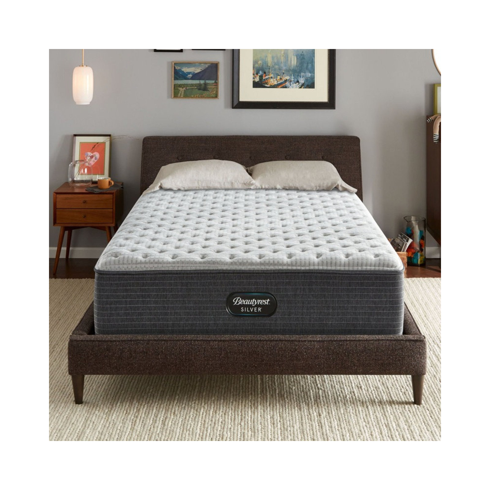 Beautyrest Silver BRS900-C Extra Firm 13.75" Innerspring Mattress, California King