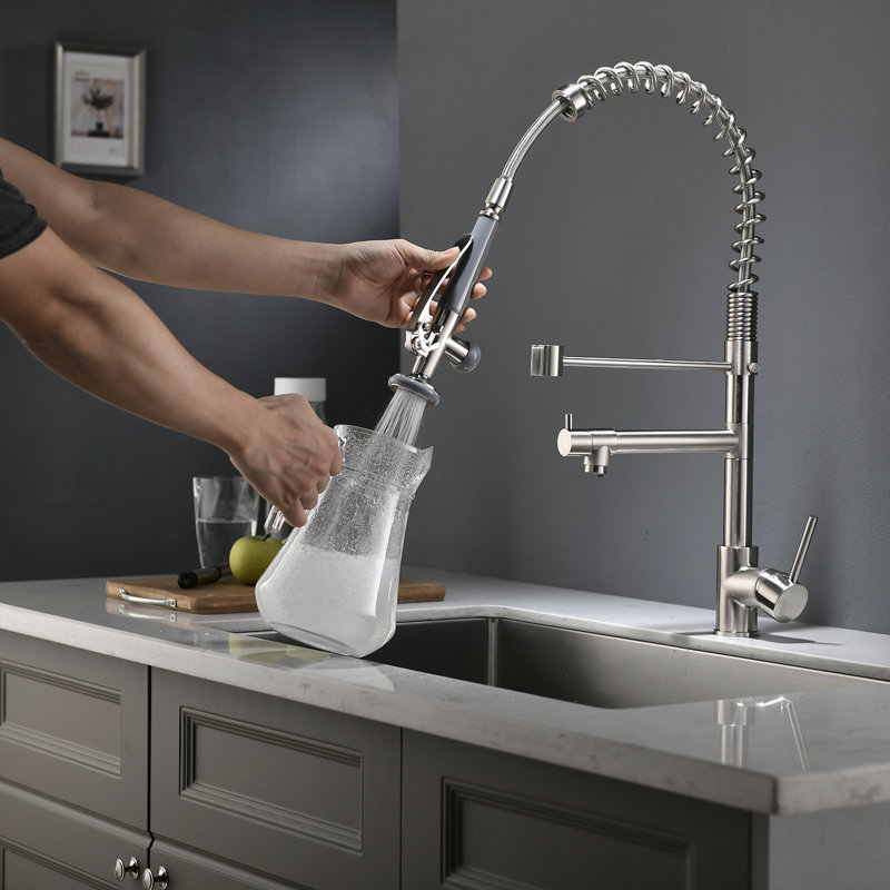 Clihome Pull Down Kitchen Faucet