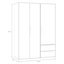 Tasharra 3 Door Wardrobe