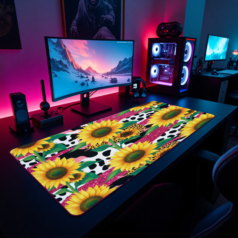 Polyester Desk Pad, 23.6x13.8