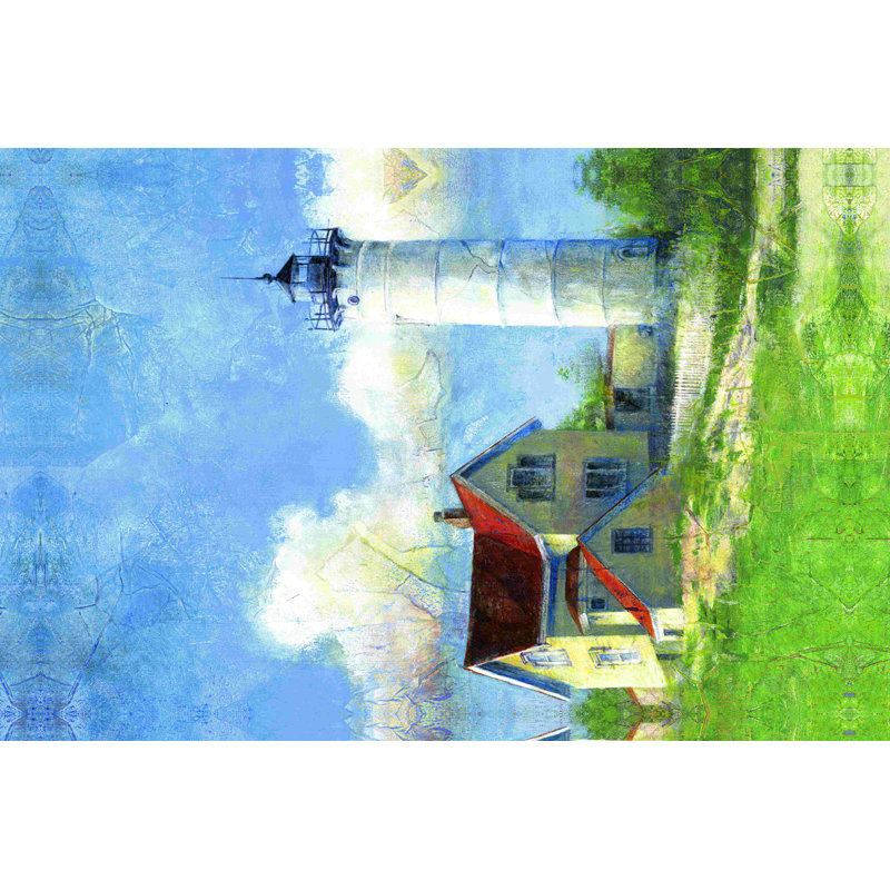 «Colorful House of Light», impression sur toile tendue, H 8 po x l 12 po