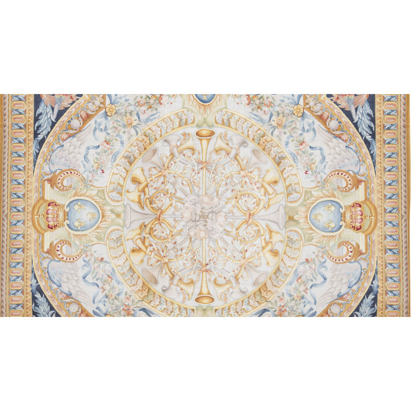 Savonnerie One-of-a-Kind Rectangle 9'7" X 12' Hand Knotted Area Rug