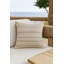 Rustic Beige Tulum Stripe Indoor Outdoor Pillow Cover 20x20-218506646-218506729