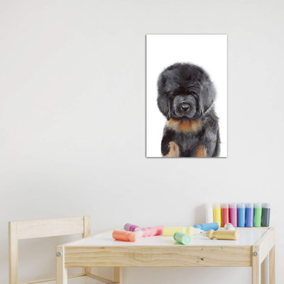 " Tibetan Mastiff Puppy " by Watercolor Luv