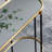 41.5'' Glass Top Console Table