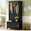 Banc de rangement en bois pour 10 paires de chaussures-88958325