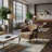 Living Room Round Small End Side Table