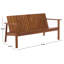 Banc de patio en polyester