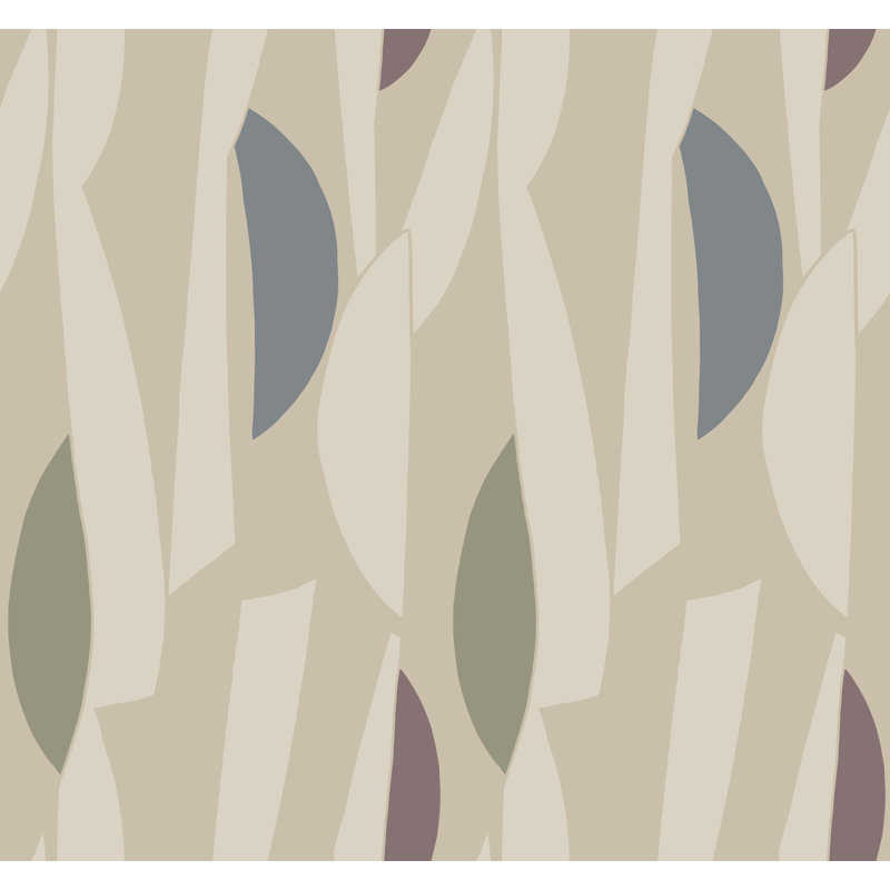 Balance Jewel Wallpaper, Beige