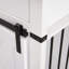 Grande porte de grange pour chien avec 2 tiroirs et cloison-847920841-822549767