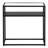 Ada Glass Top End Table