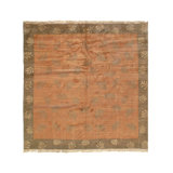 Secondina Floral Area Rug in Beige