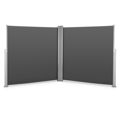Blumfeldt 6cm W x 200cm D Anthracite Cover Retractable Side Awning