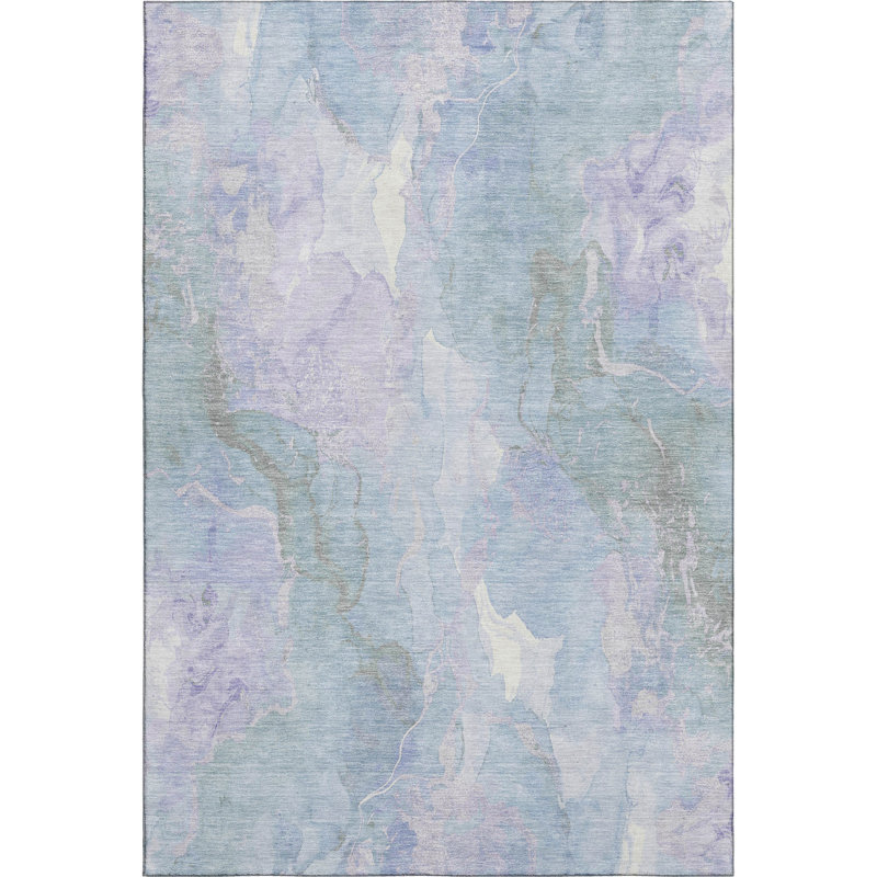 Premium Machine Washable Verlin AMF1785 Abstract Rug, Rectangle 9' x 12'
