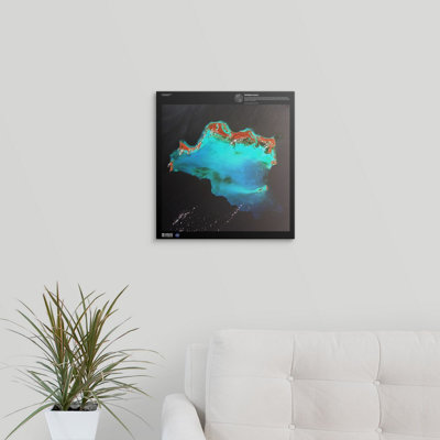 « caraïbes luxe-usg earth », impression