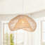 Luminaire suspendu en rotin novateur Boho