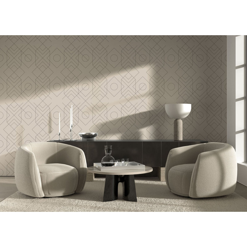 Xavion - Linen Wallpaper by Sabrina Yvonne