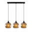 3 Lights Unique Globe Kitchen Island Chandelier