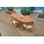 Pioche Outdoor 11 - Piece Teak Dining Set-1857534616-1784649264