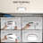 4PK Double rings Dimmable 18" LED Flush Mount Ceiling light,ceiling lights for kitchen,hallway,bedroom