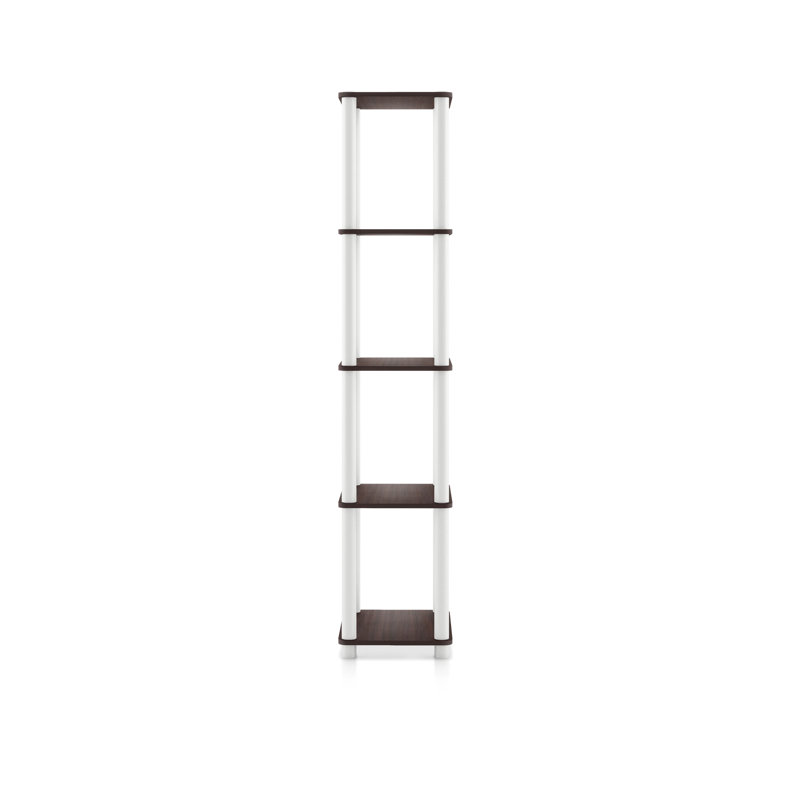 Terzenbach Narrow Storage Shelving, (5 Shelves) 58.22"H x 14.86"W x 11.81"D, Espresso