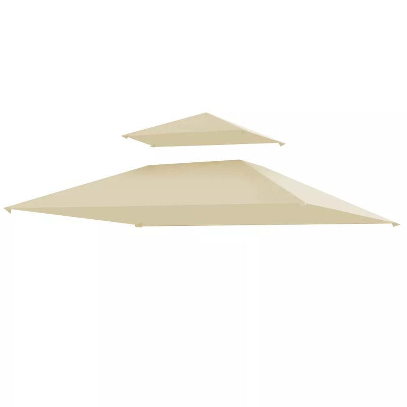 Toit de remplacement pour abri de jardin pour barbecue, Beige