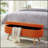 Luxury Oval Boucle Storage Ottoman Bench With Wood Legs, 350Lb Capacity, And Safety Hinge For Living Room, Bedroom, And Entryway-1679067140