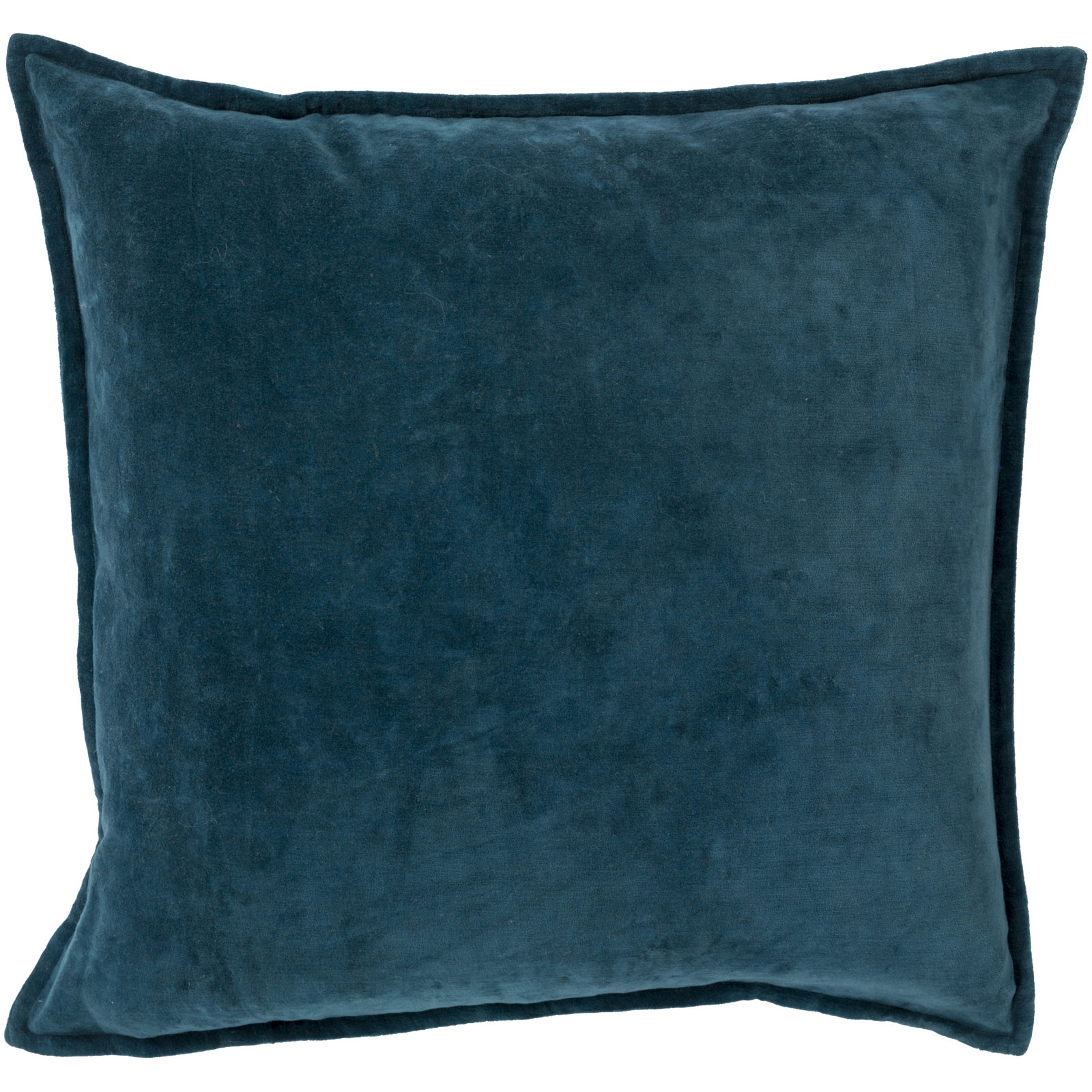 Edgar Throw Pillow, Teal, Pillow Cover Only - No Insert, 18"H x 18"W