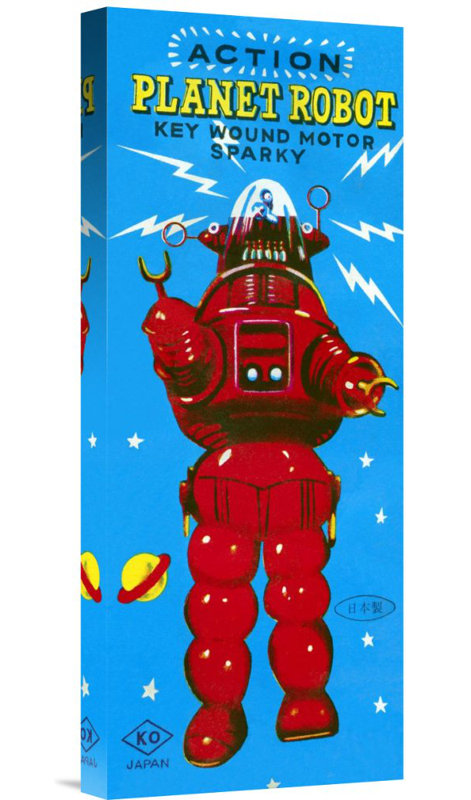 " Action Planet Robot " by Retrobot