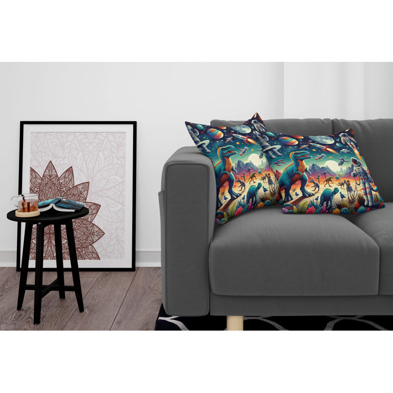 Reversible Pillow Cover, 16"H x 16"W