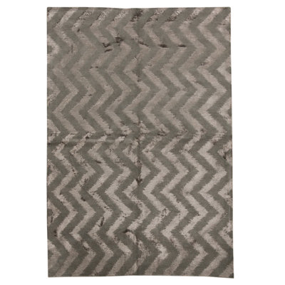 Hand Knotted Wool Geometric Indoor Rug