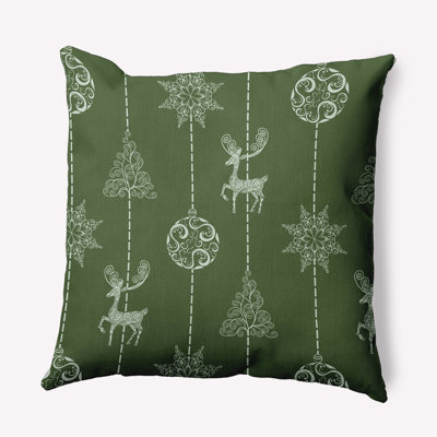 Coussin intérieur / extérieur Christmas Lines
