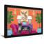 Animaux léopard exotique avec décor vibrant-489024186-489024187-489024190