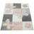 Caban Grey/White/Pink Area Rug-390363112