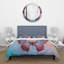 Ensemble de housse de couette Modern Vintage Butterfly II - microfibre de polyester-66389422