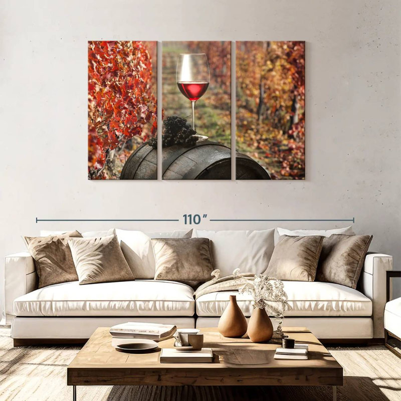 Vin rouge Yarlin Napa County, H 48 po x l 74 po