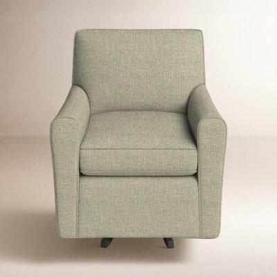 Mikeno Upholstered Swivel Armchair