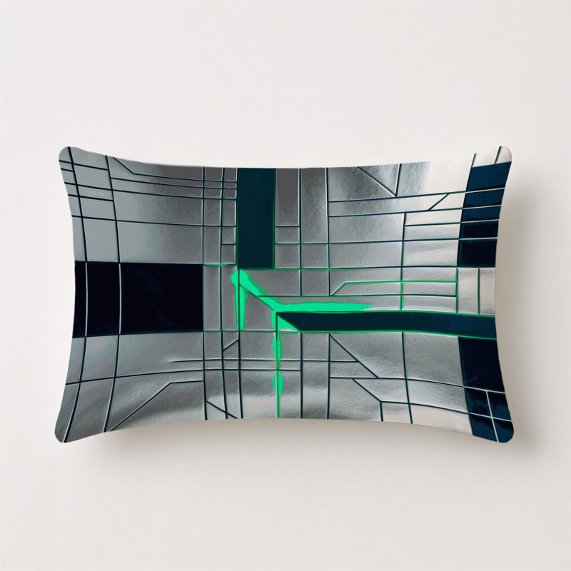 Galactic Harmony Indoor And Outdoor Throw Pillow, Rectangle 18"H x 25"W