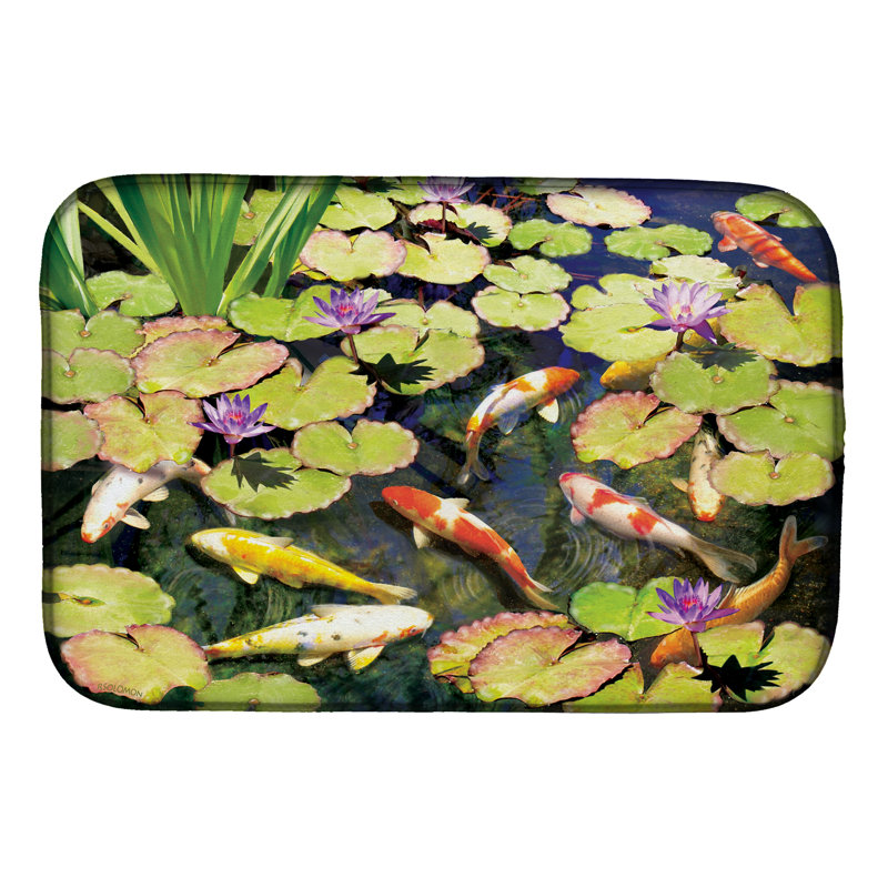 Tapis de séchage Koi Pond IV