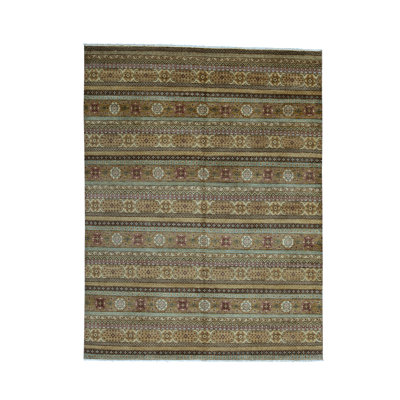 Hand Woven Cotton Striped Area Rug