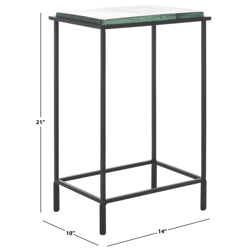 Bertillo Glass End Table