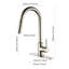 Robinet de cuisine avec douchette extractible-116628646